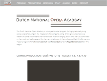 Tablet Screenshot of opera-academy.nl